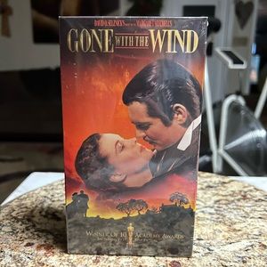 1998 “Gone With The Wind” Vivian Leigh Clark Gable VHS (New & Sealed)